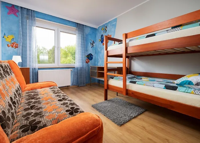 Duzy Pasja Na Parterze Z Tarasem アパート *